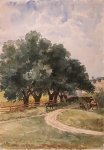 Richmond, 1884 door Elizabeth Boott Duveneck