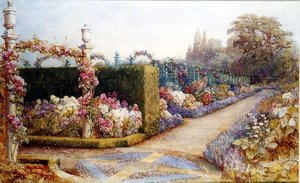Het tuinpad door Elizabeth Cameron Mawson