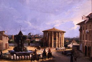 De Tempel van Vesta, Rome door Elizabeth Hunter Blair