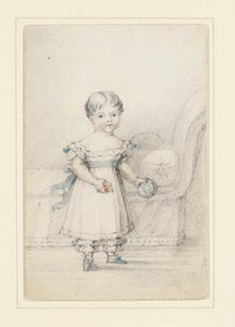 Prinses Victoria met een bal, 1822 door Elizabeth Keith Heathcote