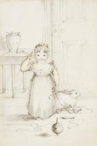 Koningin Victoria als kind door Elizabeth Keith née Lindsay Heathcote