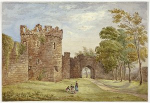 Poort, kasteel Beauman