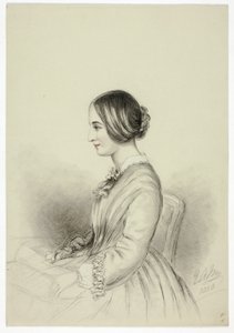 Portret van Selina (Quin) Markham