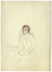 Studie voor Portret van Jongen met Boek