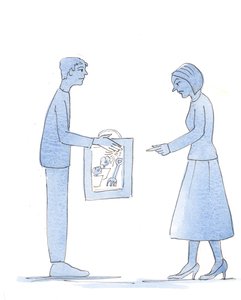 Een persoon die een hekel heeft aan tuinieren, zal niet blij zijn met een tuinierset als cadeau; zo zou een persoon die Gods gaven niet met dankbaarheid bekijkt en zou weigeren ze te gebruiken, niet moeten verwachten te ontvangen. door Elizabeth Wang