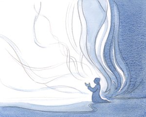 Een ziel die toegewijd is aan Christus, lijkt geheel vuur, terwijl Christus