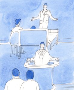 Een chirurg die een ernstige diagnose stelt, heeft soms weinig hoop op genezing door Elizabeth Wang