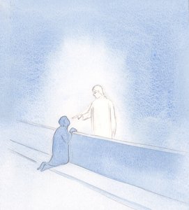 Al mijn angst werd gestopt door de aanraking van Zijn hand. Hij toonde me mijn waardigheid, als Zijn vriend, en spoorde me aan om te vertrouwen door Elizabeth Wang
