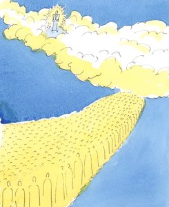 Alle heiligen in de Hemel weten wat mensen tot aan Mozes hebben geweten, dat God wil dat we onze moeder en vader eren