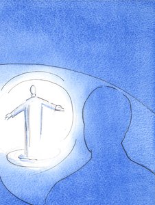 Zoals de Vader vandaag naar ons werk kijkt, ziet Hij licht, omdat Christus, puur en heilig, hier onder Zijn volk is