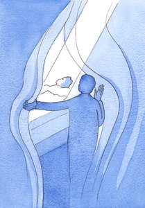 Door onze vurige gebeden tot Onze Lieve Vrouw, is het alsof we de strengen van duisternis opzij houden, zodat het licht van de hemel op de behoeftigen kan schijnen door Elizabeth Wang