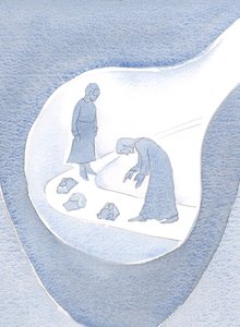 Christus zelf, in Zijn nederigheid, buigt zich om ons te helpen, keer op keer; onze fouten corrigerend - ons 