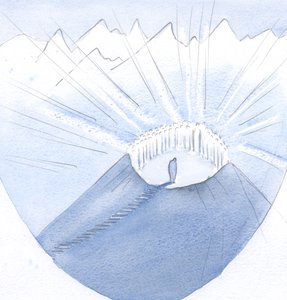 Christus bracht mijn ziel naar een bergtop en naar Zijn Heilige Gezelschap; hoeveel compromissen en tekortkomingen (leerde ik) hadden mijn reis verlengd