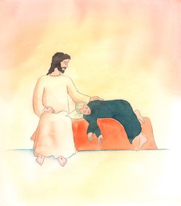 Christus is dicht bij Zijn vrienden, in elke omstandigheid