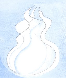 Elke Goddelijke Persoon, elke vlam, bezit dezelfde Goddelijke Natuur. Samen zijn ze één God, één Vuur door Elizabeth Wang