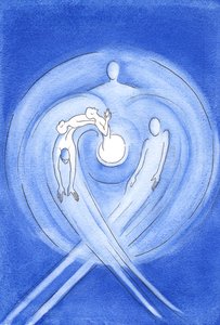 Van alle eeuwigheid komt de Zoon van God, die uit Maria is geboren, voort uit de witgloeiende liefde van het hart van de Vader, in de kracht van de Heilige Geest