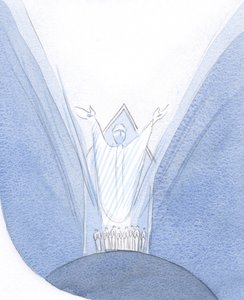 Hier, tijdens de Mis, is Christus Echt Aanwezig met ons, op Aarde, biddend tot de Vader, met ons om Hem heen verzameld