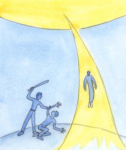 Het is de Heilige Geest, de Geest van Liefde, die zielen naar de hemel draagt wanneer we sterven door Elizabeth Wang