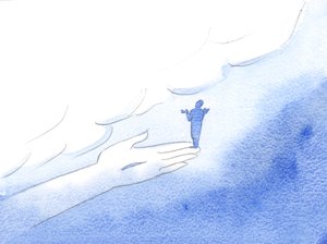 Het was Christus die mij naar de Vader had gebracht, alsof Hij fluisterde naar de Vader terwijl ik op Christus