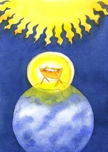 Jezus Christus is God-geworden-mens; toch kwam Hij niet in macht naar de aarde, maar als een hulpeloze baby door Elizabeth Wang