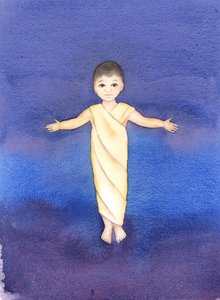 Jezus Christus is ware God, die onze menselijke natuur aannam, met de nederigheid en goedheid om onder ons te komen als een eenvoudig kind