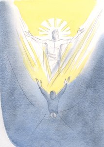 Onze houding tijdens de mis moet er een zijn van totale eenheid met Christus in liefde voor Hem en in lofprijzing van de Vader