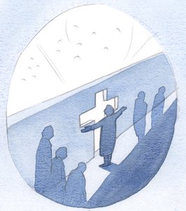 Gebed is als een deur waar we pauzeren van activiteit, om verbinding te maken met het leven van de Hemel door Elizabeth Wang