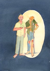 Iemand in ernstige zonde, die het ontkent, is als een man die doet alsof hij er normaal uitziet maar die eigenlijk etterende zweren heeft die hij weigert aan een dokter te laten zien