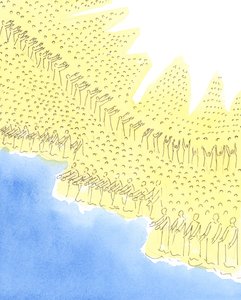 De heiligen in de hemel zijn goed geplaatst om zich tot God te wenden en voor ons te bidden die nog steeds streven naar heiligheid door Elizabeth Wang