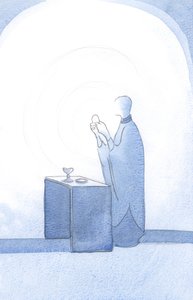 Het licht van Christus straalde uit bij de Consecratie