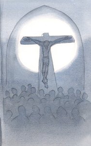 Het offer dat Christus van Zichzelf aan de Vader brengt is Eeuwig, voor de redding van allen die hun vertrouwen in Hem stellen