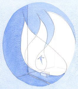 Degene die zichzelf volledig aan God aanbiedt (die alle verlangens, leven, energie aanbiedt) prijst God perfect in de vlam van Christus