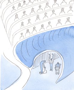 Er is een plaats niet ver van de hemel, genaamd het vagevuur, waar mensen aankomen om zich voor te bereiden op de hemel door Elizabeth Wang