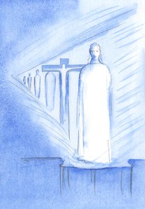 We kunnen Christus ontmoeten in het Heilig Sacrament op het altaar; in zijn persoon en zijn aanwezigheid kunnen we elke fase van Christus