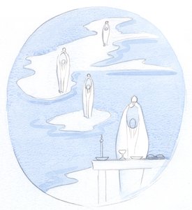 Waar een katholieke priester het Heilig Offer van de Mis opdraagt, daar is Jezus Christus, aanwezig bij Zijn volk door Elizabeth Wang