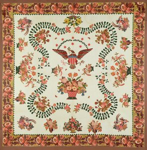 Quilt, ca. 1825 door Elizabeth Welsh
