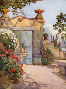 Een deur in Varenna, Lago di Como