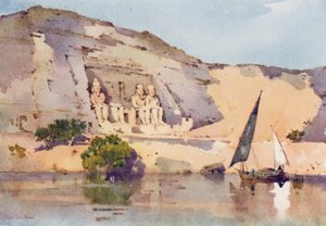 Abu Simbel door Ella Du Cane
