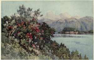 Roses, Villa Carlotta, Lago di Como, Illustratie uit 