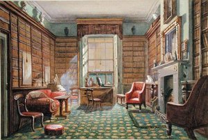 De Spreekkamers van No.2 Rodney Street, Liverpool, ca. 1830