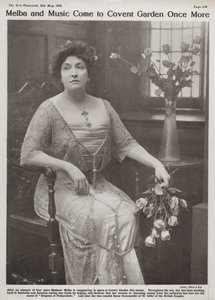 Dame Nellie Melba, Australische operazangeres