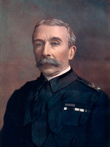 Generaal Edward Chapman, bevelhebber van de troepen van Schotland