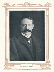 Sir Edward Elgar door Elliott and Fry