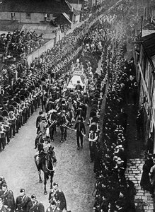 Het overlijden van Koningin Victoria door Elliott and Fry