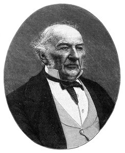William Ewart Gladstone, Britse Liberale Partij staatsman en Premier, ca. 1890