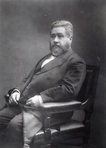 Dominee Charles Haddon Spurgeon door Elliott und Fry Studio