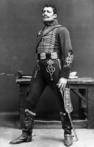 Lewis Waller 1860-1915, Engelse acteur en theatermanager, begin 20e eeuw door Ellis and Walery