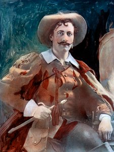 Lewis Waller in De Drie Musketiers, ca. 1902 door Ellis and Walery