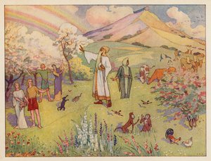 De Ark van Noach: De regenboog