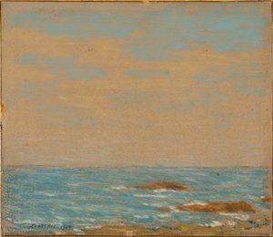 Zeegezicht door Elmer Livingston MacRae